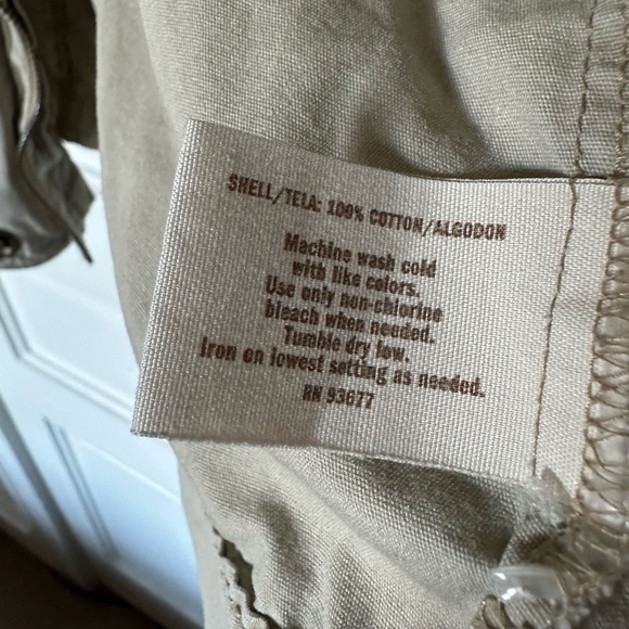 Decree 3/4 Sleeve Khaki Jacket SIZE M - Picture 5 of 5